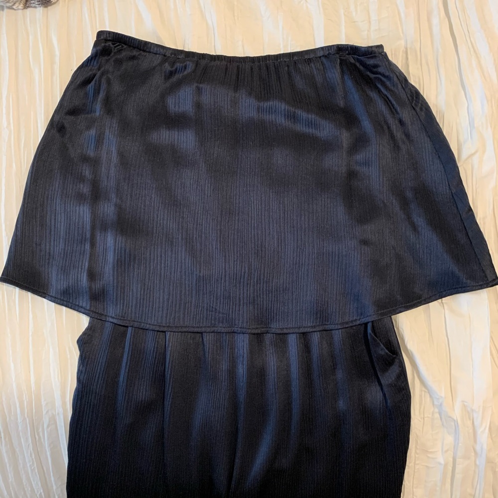 Ella Moss Navy Silk Jumpsuit